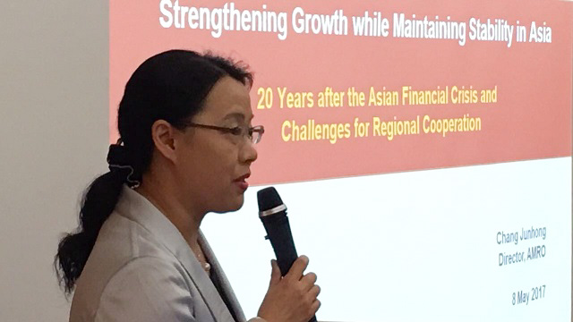 Read more about the article AMRO Director Dr. Junhong Chang Calls for Regional Financial Cooperation to Sustain Growth Momentum While Maintaining Stability in Asia