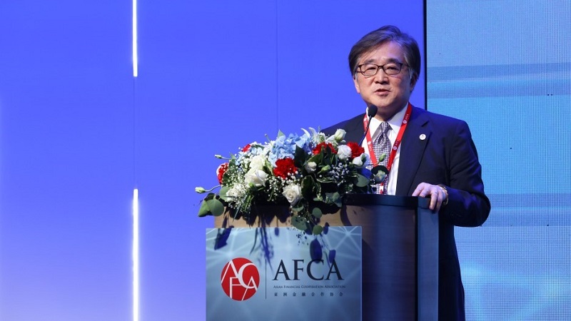 AMRO Director Toshinori Doi speaks at AFCA Financial Summit Forum in Bangkok