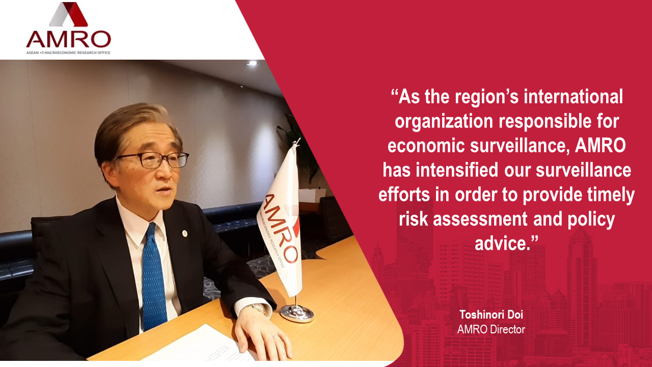 Read more about the article AMRO Director Toshinori Doi Speaks with IMF and RFAs on Collaborating In Times of Crises