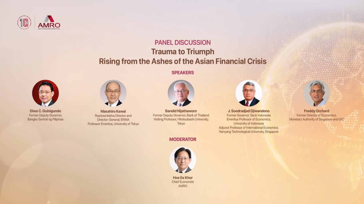 Read more about the article Watch Replay: Panel 1| Trauma to Triumph – Rising from the Ashes of the Asian Financial Crisis
