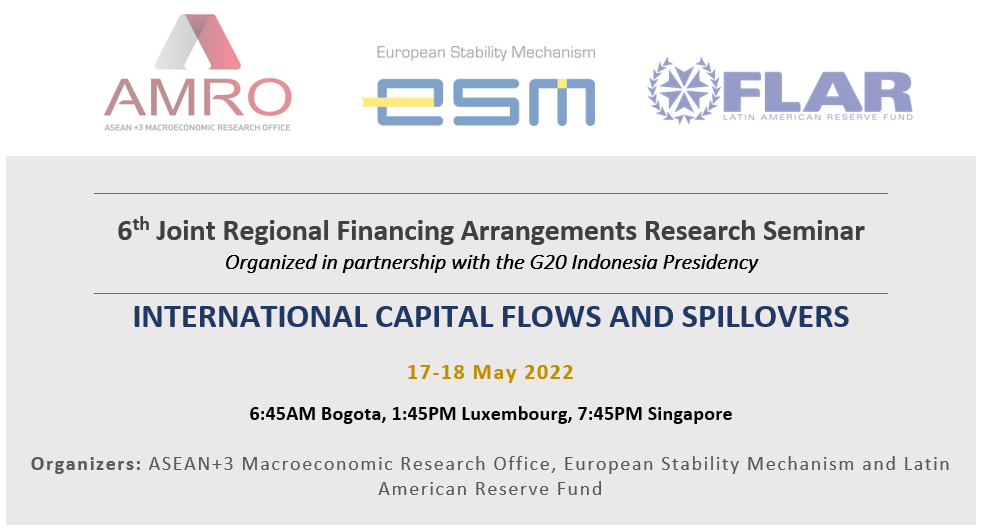 Read more about the article 6th Joint Regional Financing Arrangements (RFAs) Research Seminar