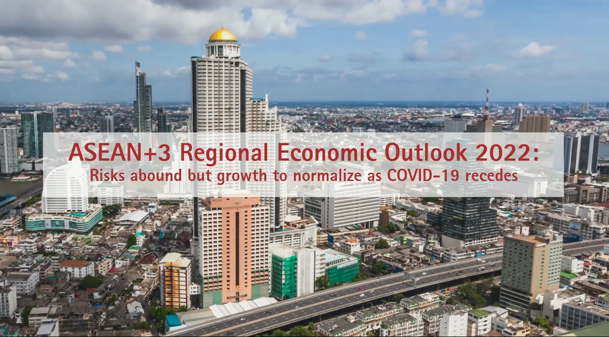 Read more about the article Watch ASEAN+3 Regional Economic Outlook 2022: Risks abound but growth to normalize as COVID-19 recedes