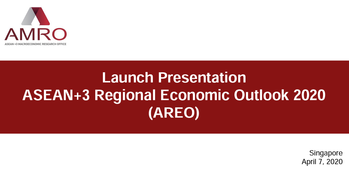 Read more about the article Presentation: ASEAN+3 Regional Economic Outlook 2020