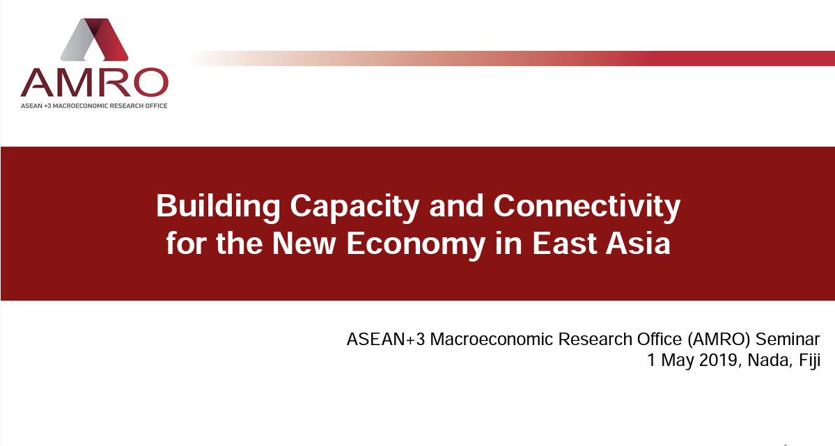 Read more about the article Presentation: Building Capacity and Connectivity for the New Economy in East Asia
