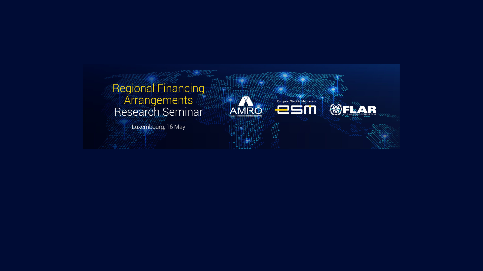 Read more about the article 8th Joint Regional Financing Arrangements (RFAs) Research Seminar